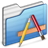 Applications Folder Icon 48x48 png